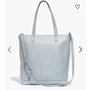 ISO Madewell Medium Zip Top Tote in Craft Blue